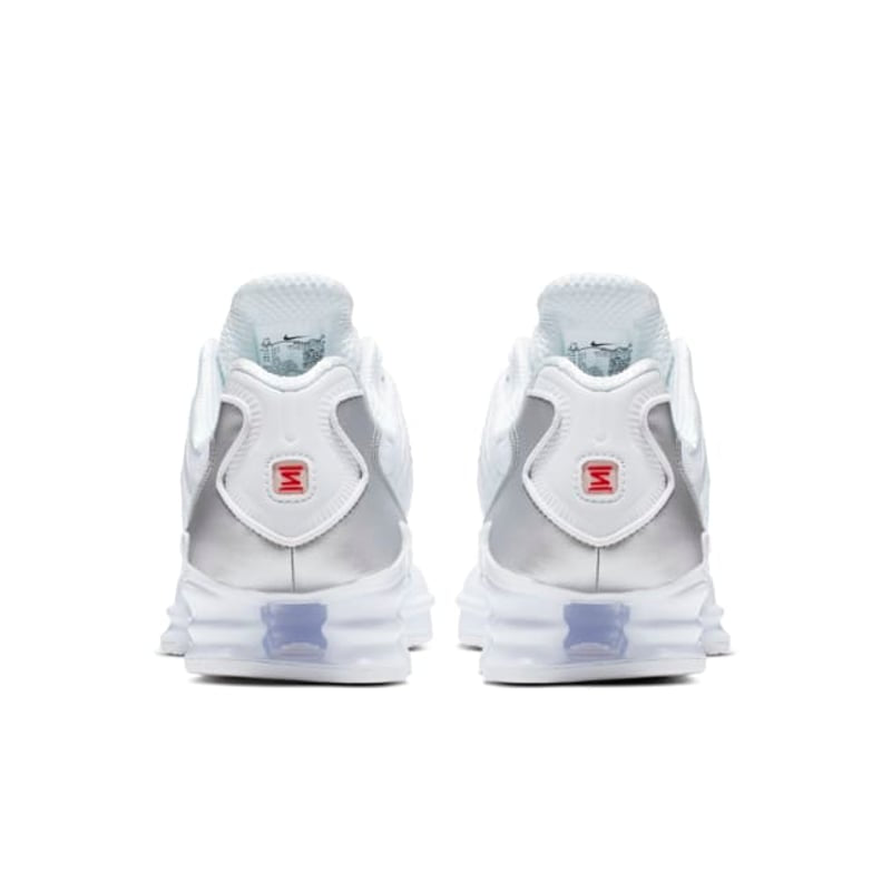 Nike Shox TL "White & Metallic Silver"