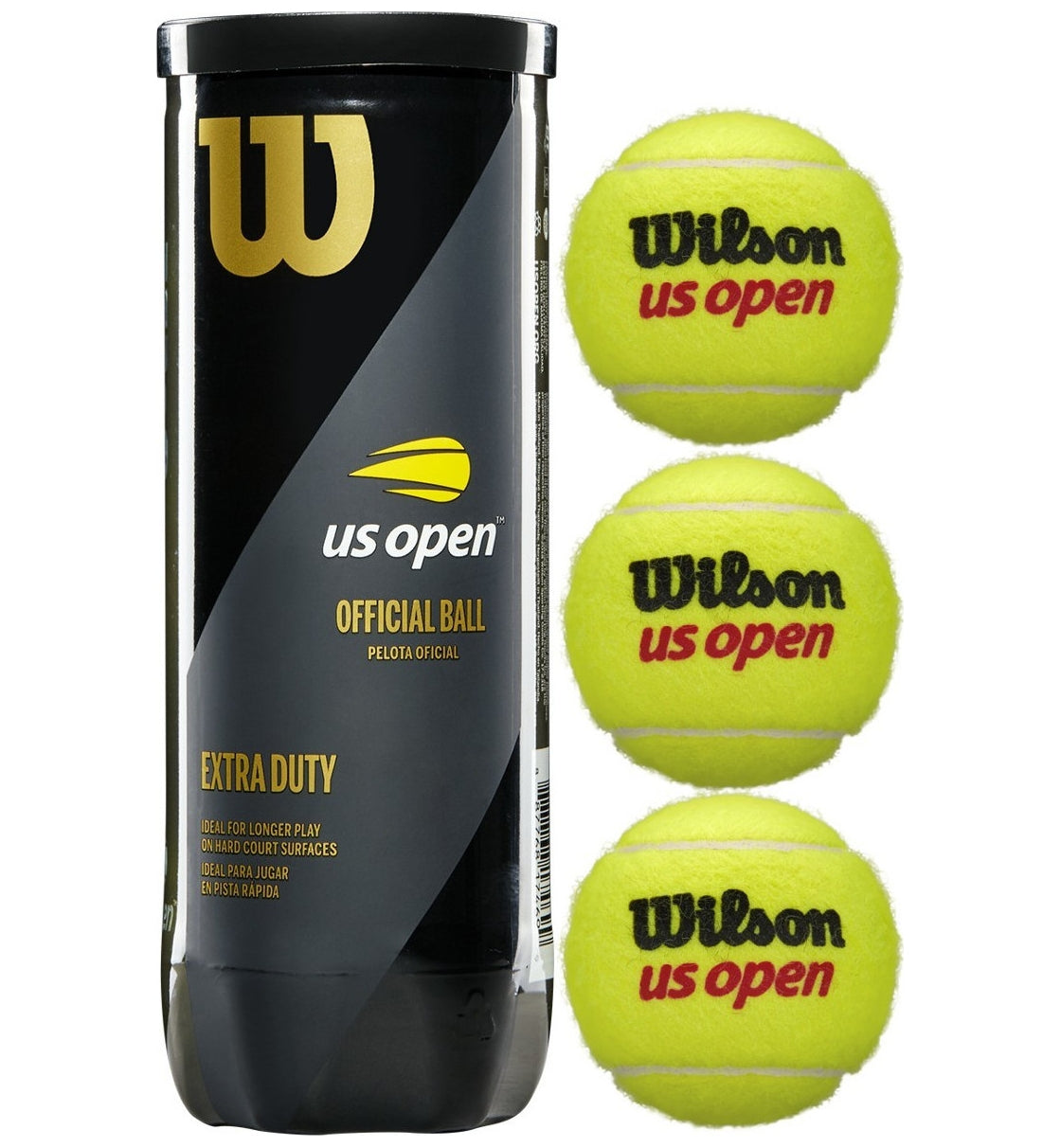Wilson Μπαλάκια Tennis Ss22 Us Open Xd Tball 3 Ball Can WRT106200