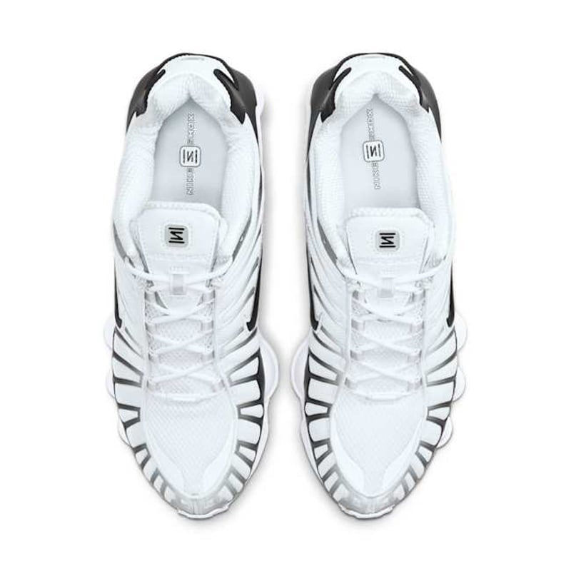 Nike Shox TL "White & Metallic Platinum"