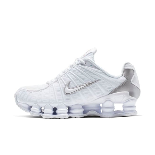Nike Shox TL "White & Metallic Silver"