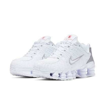 Nike Shox TL "White & Metallic Silver"