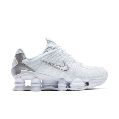 Nike Shox TL "White & Metallic Silver"