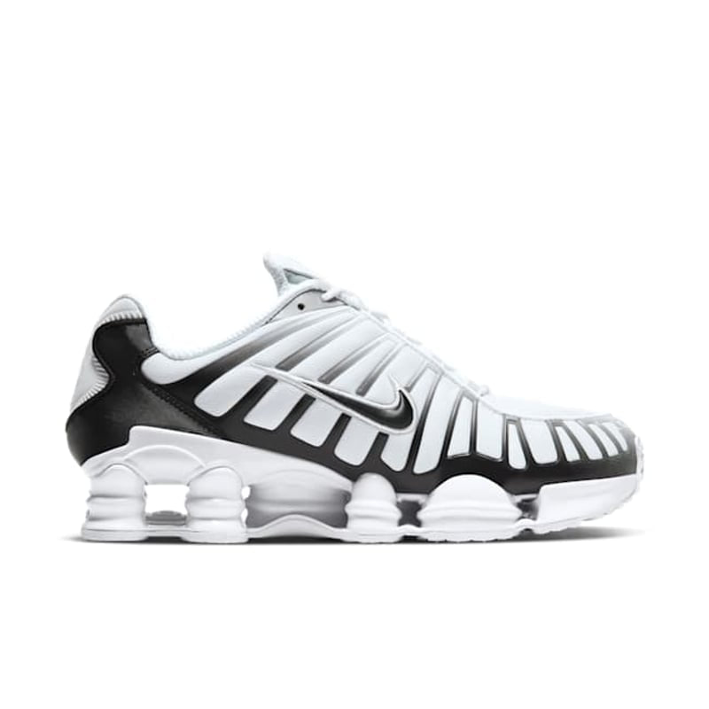 Nike Shox TL "White & Metallic Platinum"