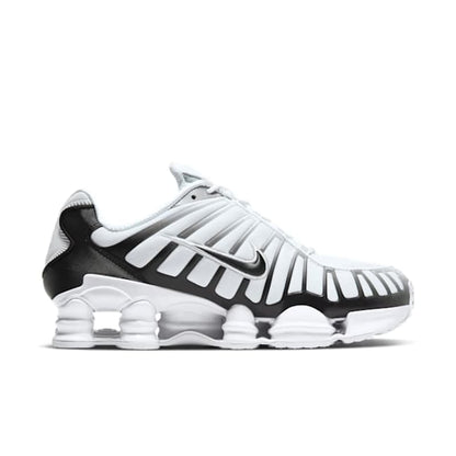 Nike Shox TL "White & Metallic Platinum"