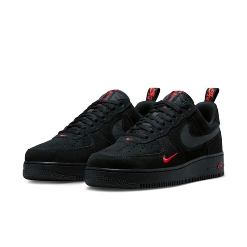 Nike Air Force 1 LV8 "Black & Light Crimson"