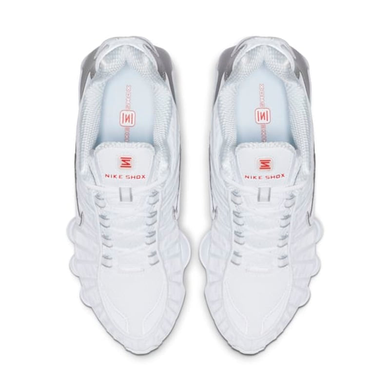 Nike Shox TL "White & Metallic Silver"