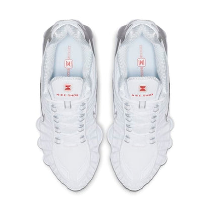 Nike Shox TL "White & Metallic Silver"
