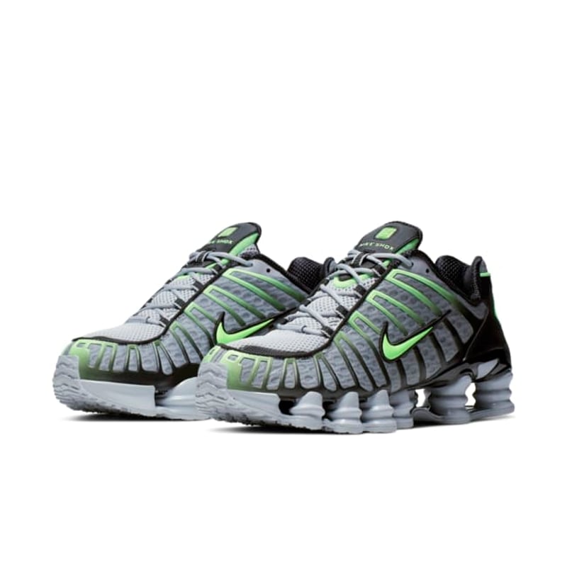 Nike Shox TL "Wolf Grey & Lime Blast"