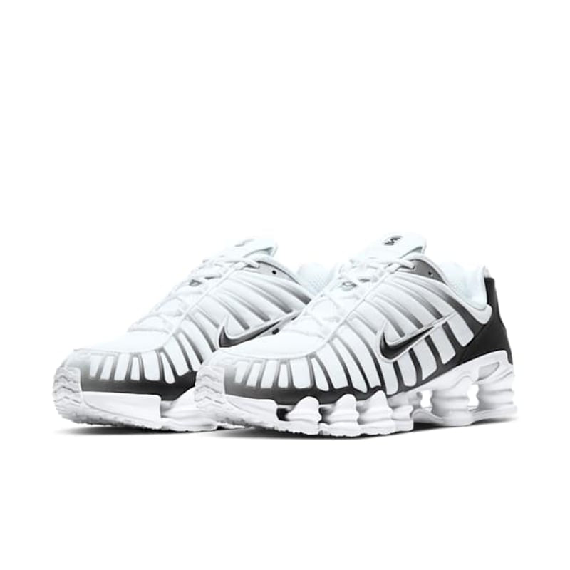 Nike Shox TL "White & Metallic Platinum"