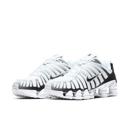 Nike Shox TL "White & Metallic Platinum"